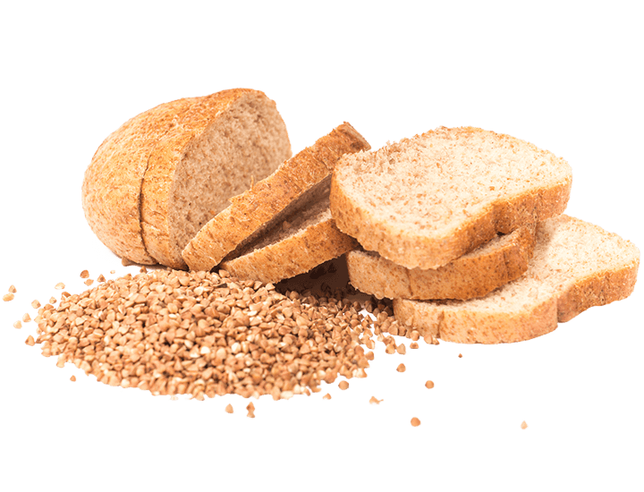 frisches Buchweizen Brot